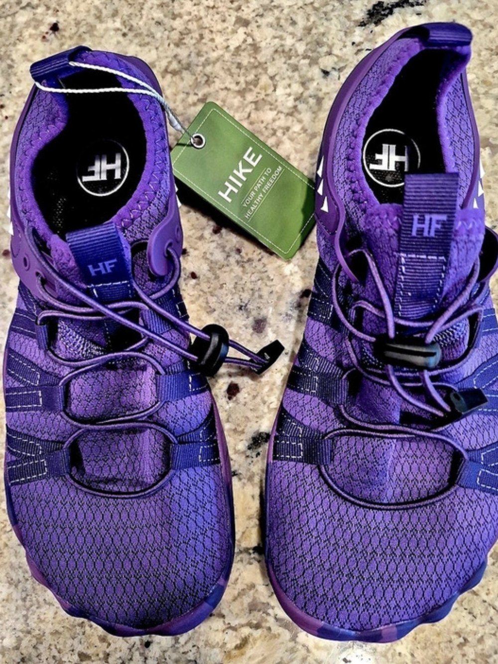 Hike Footwear Women's Barefoot Wide Toe Box Purple Athletic Shoes US7-EU 38 NWT